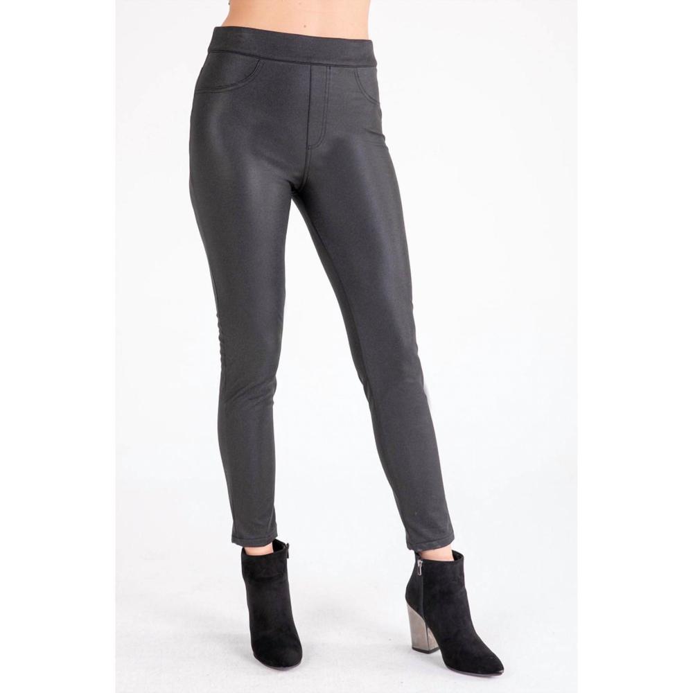 NEW ISLE pull-on four pocket pants in el greco